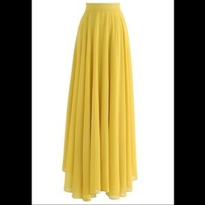 Timeless Favorite Chiffon Maxi Skirt